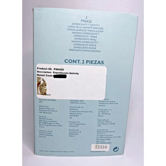 PartyLite ExpreScent Nativity Figurine & Diffuser Rare Retired NIB P22C/P90420 - Picture 3 of 3